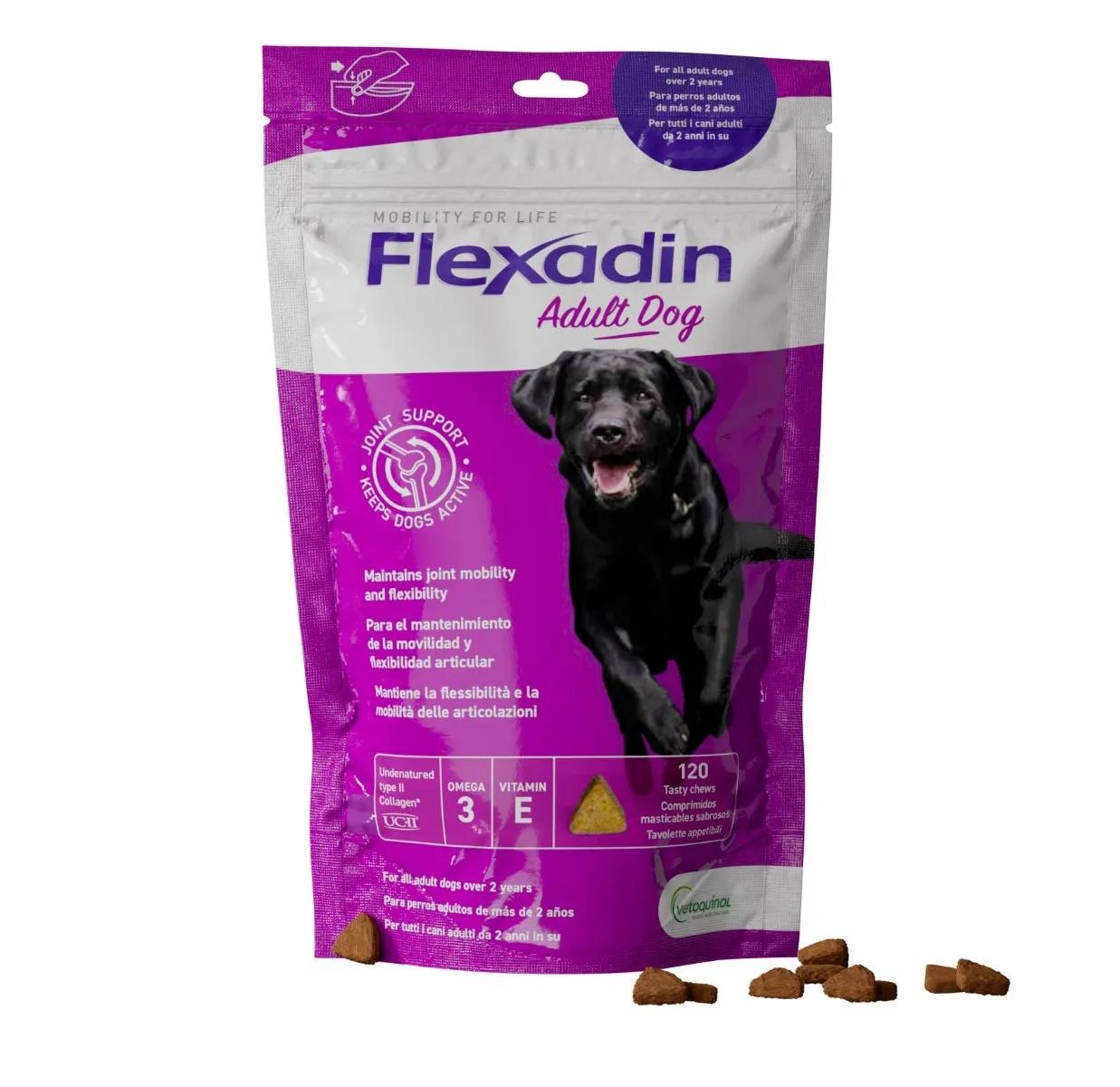 Flexadin Adult Dog Mangime Complementare Per Cani 120 Tavolette