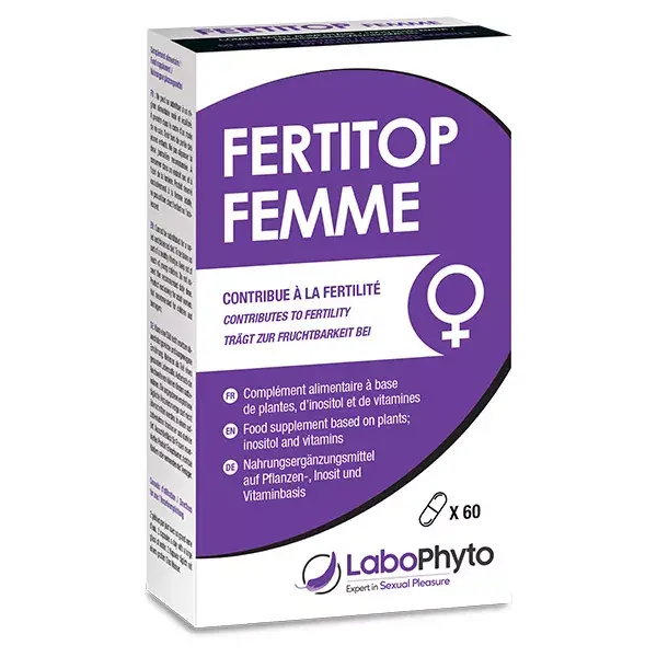 Labophyto FERTITOP FEMME - cure fertilité - 60 gélules