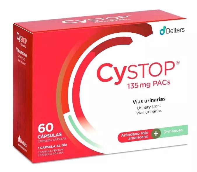 Deiters Cystop 135mg PACs 60 Cápsulas