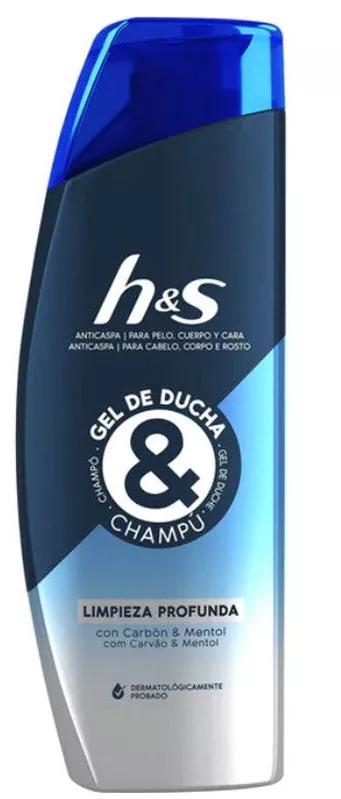 H&S Gel-Champú Limpieza Profunda 300 ml