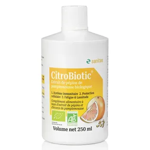 Citrobiotic Estratto di Semi di Pompelmo Bio 250ml