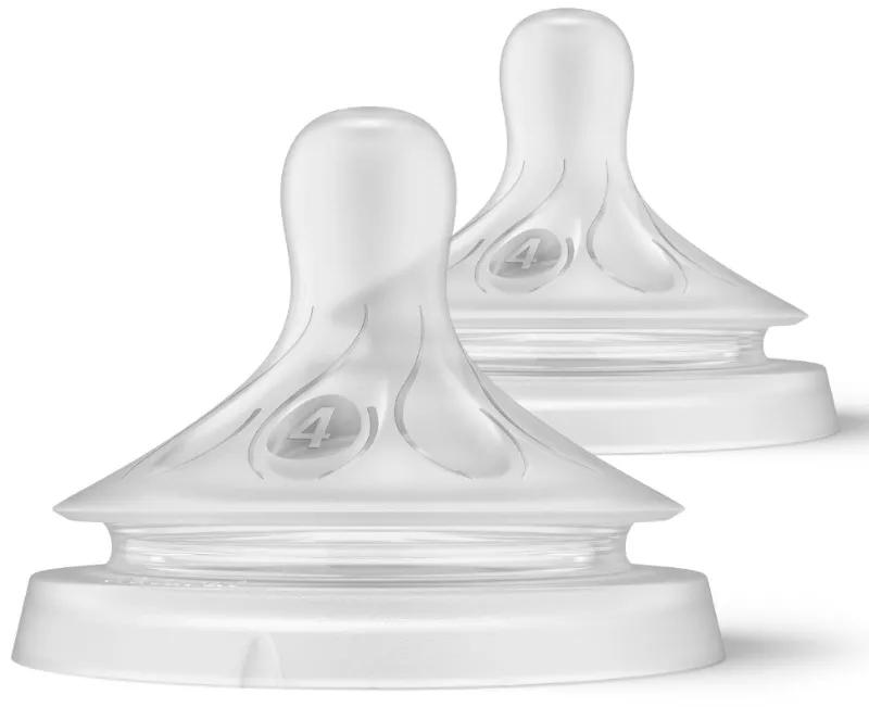Avent Natural Response T4 Fast Flow Sauger +3m 2 Einheiten