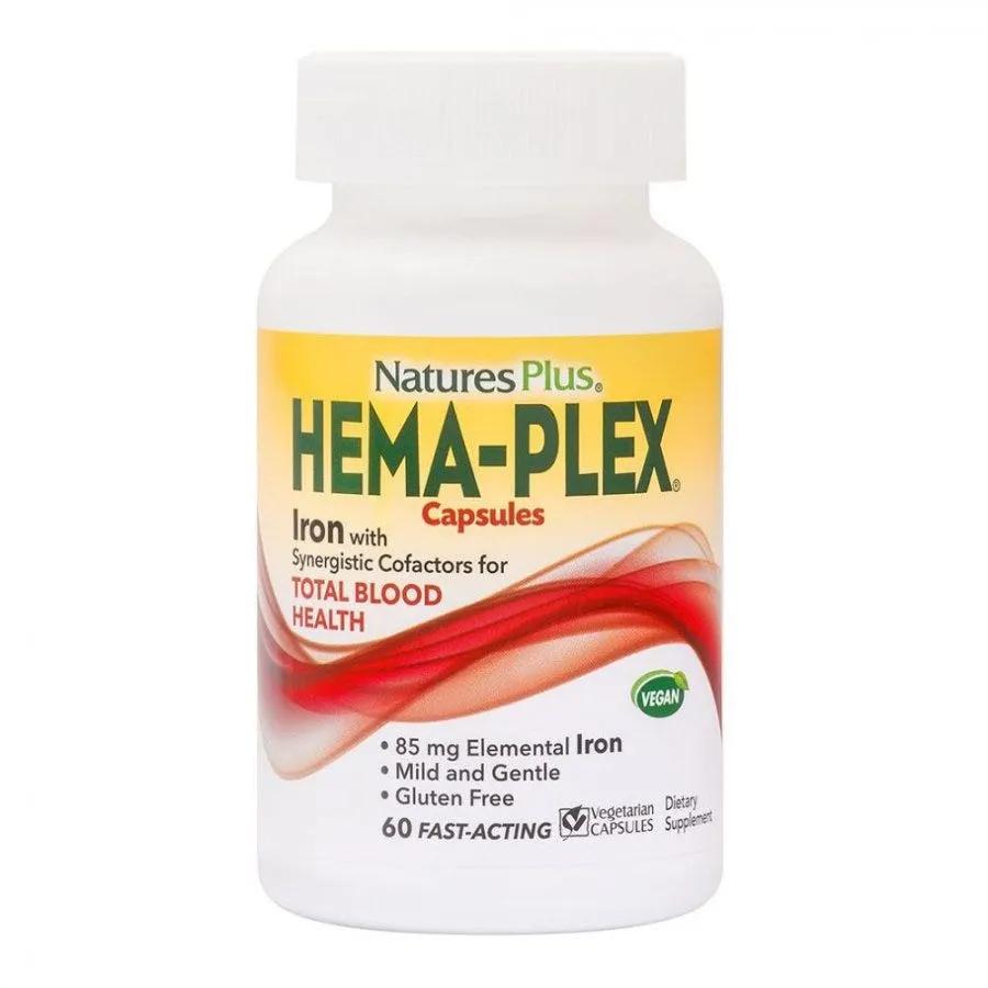 Nature's Plus Hema-Plex Integratore 60 Capsule