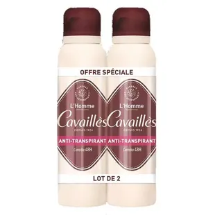 Rogé Cavaillès Deodorante ABSORB+ 48h Uomo Spray 150ml x2