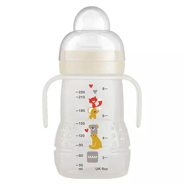 MAM Biberon di transizione Unisex 4m+ 220ml