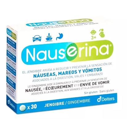 deiters Nauserina 30 Comprimidos Antimareos Gengibre