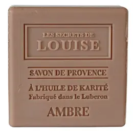 Les Secrets de Louise Savon de Provence Ambre 100g