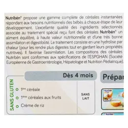 Nutribén 8 Céréales et Miel +6m 300g