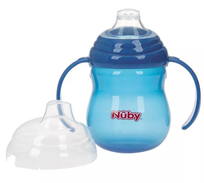 Nûby Anti-drip Mug with Handles +6m 270 ml Blue