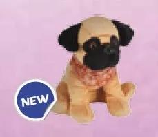 Warmies Carlino Beige Peluche Soffice Termico