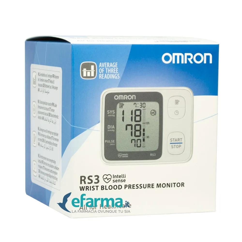 Omron RS3 Sfigmomanometro Da Polso Controllo Pressione Arteriosa