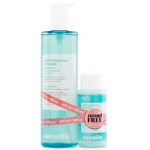 Sensilis Purify Gel de Limpeza Essencial 400 ml + 100 ml