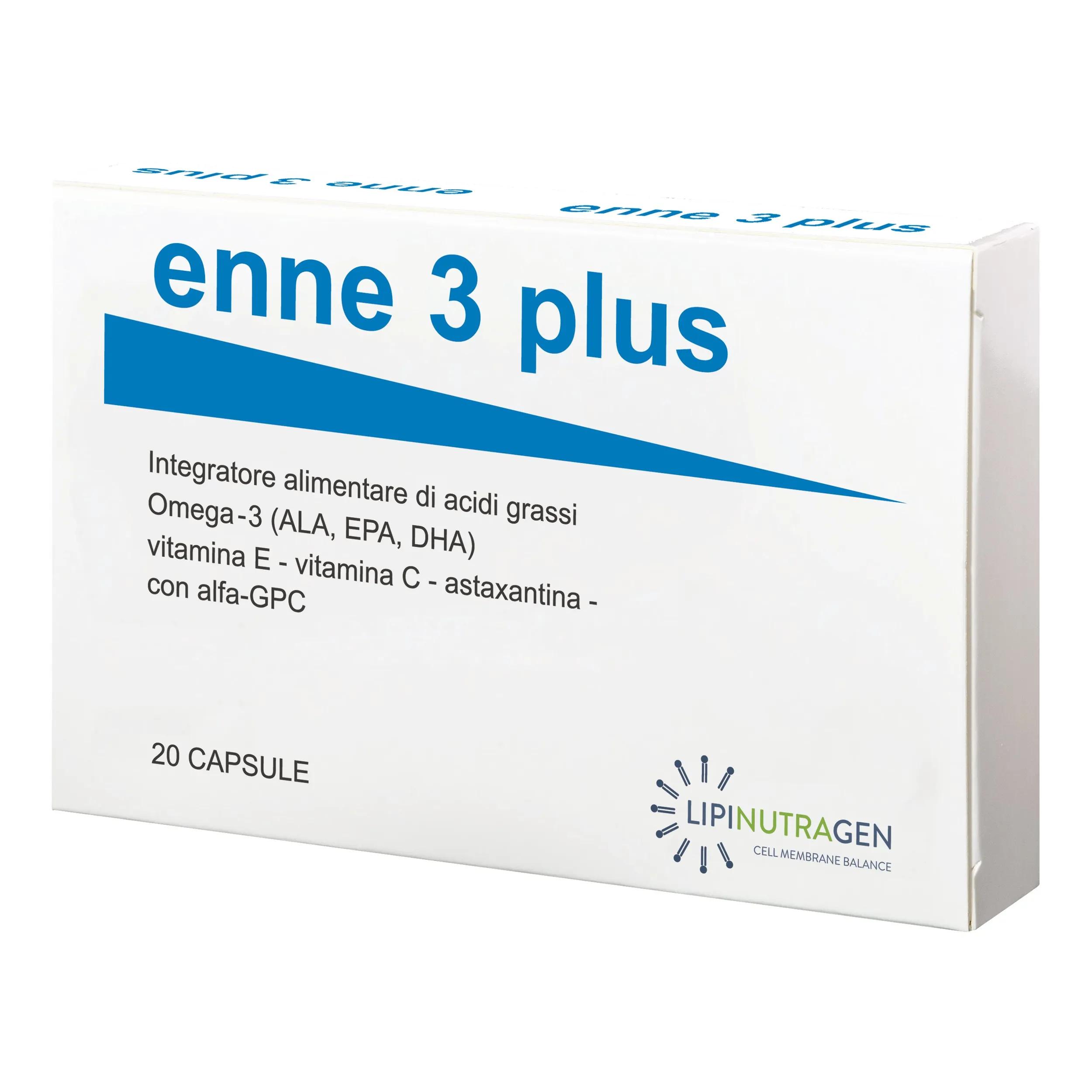 Enne3 Plus Integratore 20 Capsule