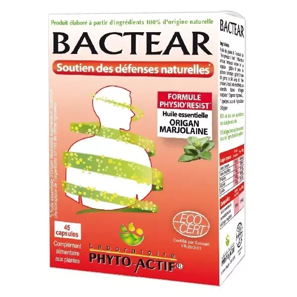 Phytoactif Bactear 45 capsules