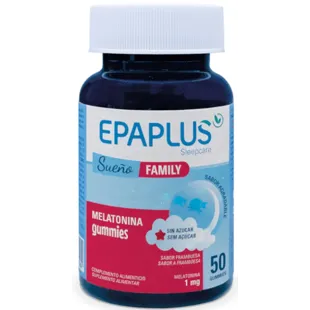 Epaplus Sleepcare Melatonina Family 50 Gummies