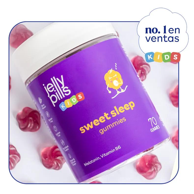 Jelly Pills Sweet Sleep Kids 70 Gummies Fruits des Bois