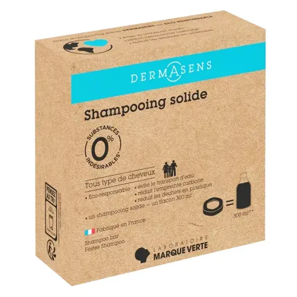 Dermasens Shampoo Solido Tutti Tipi di Capelli 85g