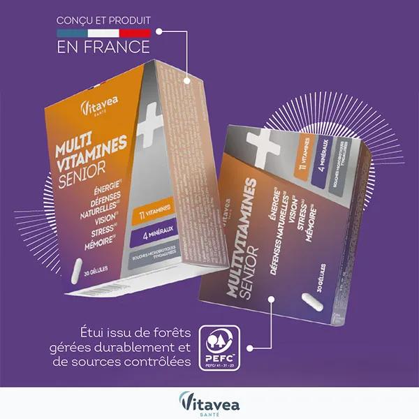 Vitavea Multi Vit Boost - Complément énergie Immédiate 30 Gélules - Valable Jusqu'au 10/2027