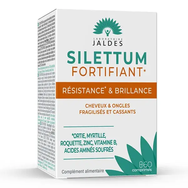 Silettum Fortifiant cheveux comprimés  - Boite de 60 comprimés