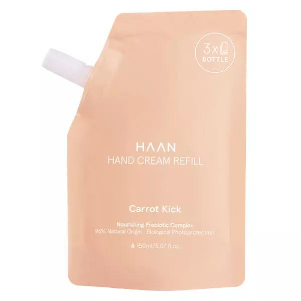 Haan Recharge Crème Hydratante Main Graine de Carotte Bois Crémeux 150ml