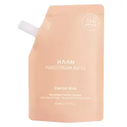 Haan Recharge Crème Hydratante Mains Carrot Kick Graine de Carotte Bois Crémeux 150ml