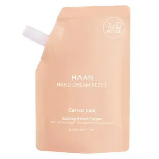Haan Recharge Crème Hydratante Main Graine de Carotte Bois Crémeux 150ml
