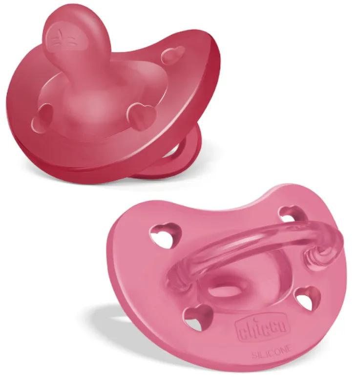 Chicco Physioforma Soft Pink Pacifier 16-36m 2 units