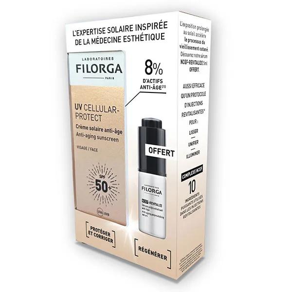 Filorga UV Cellular-Protect Crema Solar Antiedad 40ml + 5ml Serum GRATIS