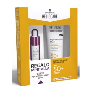 Heliocare 360 Pigment Solution Fluid SPF50+ 50 ml + Neoretin Pigment Neutralizer 10 ml