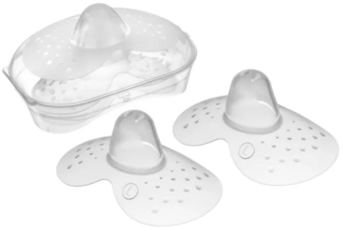 MAM Komfortable Brusthütchen für Babys, Größe L, 2 Stück