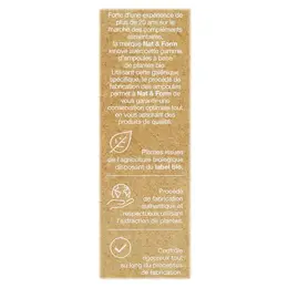 Nat & Form Ampoules Détox Bio 20 ampoules