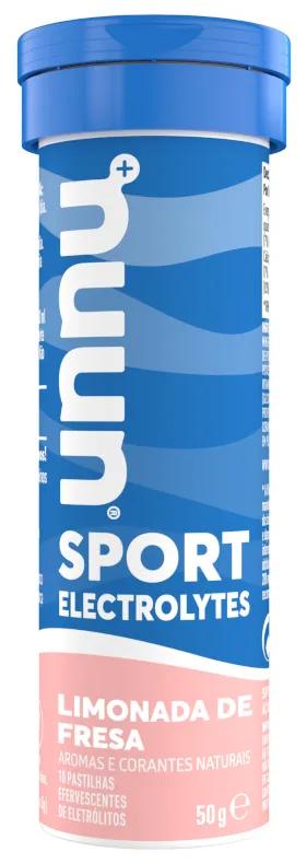 NUUN Sport Electrolytes Fraise Limonade 10 Comprimés Effervescents