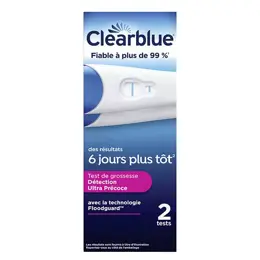 Clearblue Test de Grossesse Détection Ultra Précoce, 2