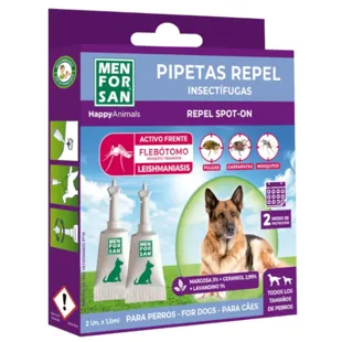 Menforsan Anti Insect Pipette for Dogs 2 units