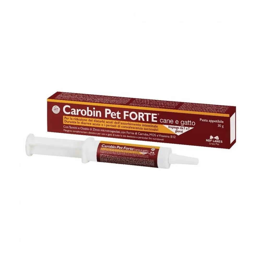 Carobin Pet Forte Pasta Integratore Diarrea Cani e Gatti 30 g