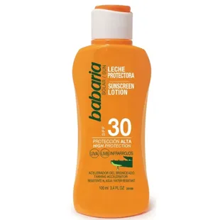 Babaria Sunscreen Milk SPF30 Aloe 100 ml