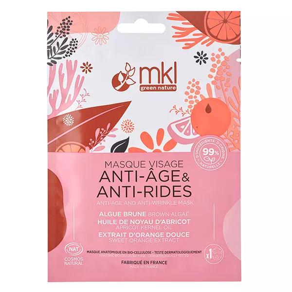 MKL Green Nature Maschera Viso Anti-Età e Anti-Rughe Bio