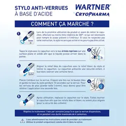 Wartner by Cryopharma Traitement des Verrues Par Cryothérapie