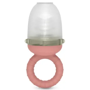 Suavinex Color Essence Pink Silicone Anti-Choke Feeder +6m