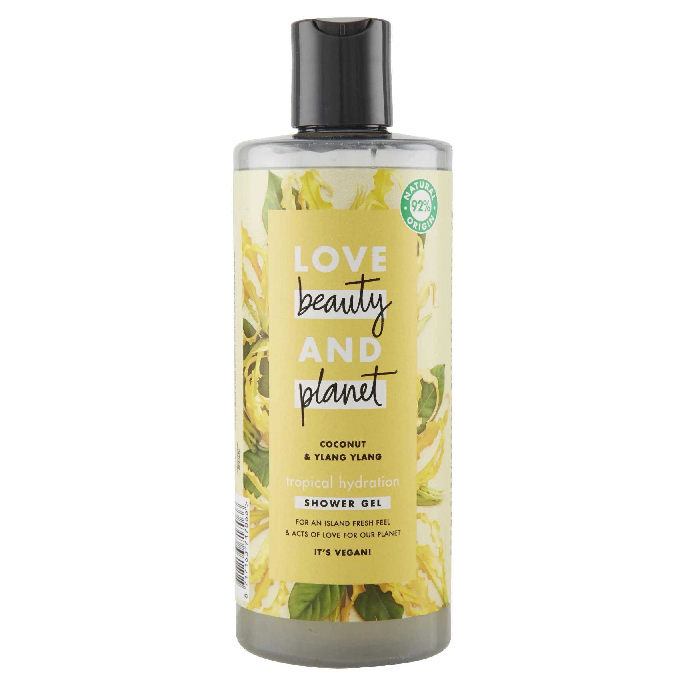 Love Beauty and Planet Olio di cocco e Fiore di Ylang Ylang Gel Doccia Rivitalizzante 500 ml