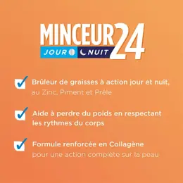 Forté Pharma Minceur 24 Bruleur de graisses et Elimination Lot de 2x28 comprimés