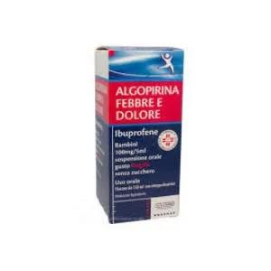 Algopirina Febbre e Dolore Bambini Ibuprofene Flacone 150 ml Fragola