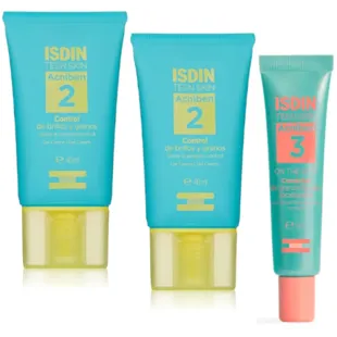 Isdin Acniben Control Shines and Pickels 2 Einheiten + Lokalisierte Pickel 15 ml