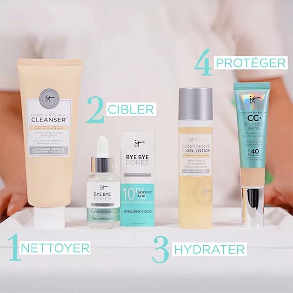 IT Cosmetics Face Care Bye Bye Pores Serum Sérum Antiporos Visible con Ácido Glicólico 30ml