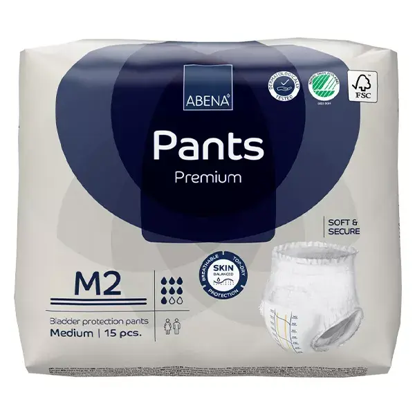 Abena Frantex Pants Premium Culotte Absorbante Taille M2 15 unités