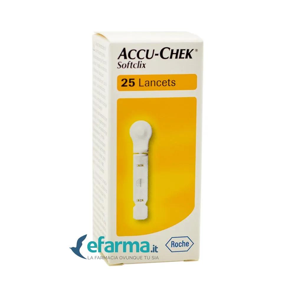 Accu-Chek Softclix Lancette Pungidito 25 Pezzi