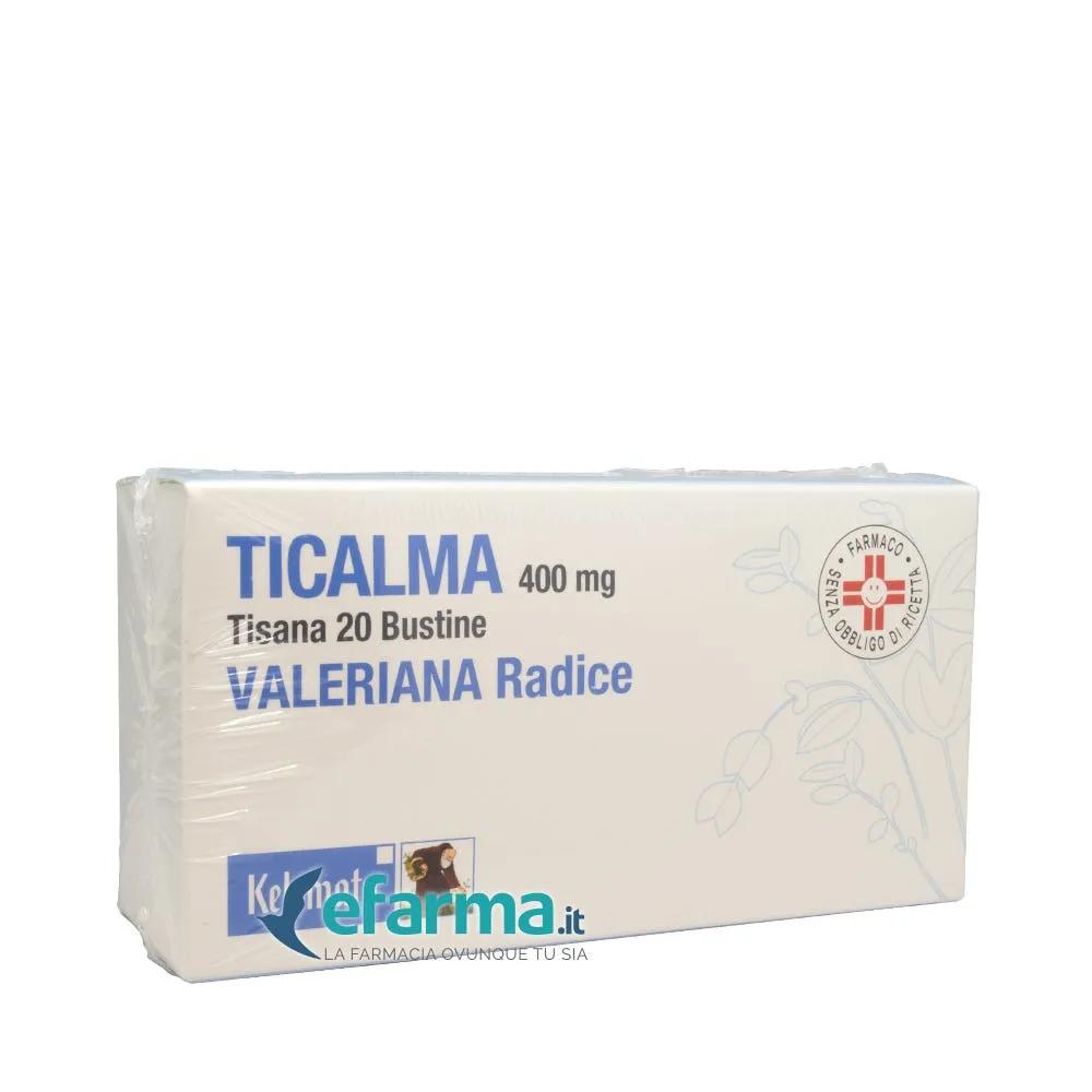 Ticalma Tisana 400 mg Valeriana Radice 20 Bustine Con Filtro