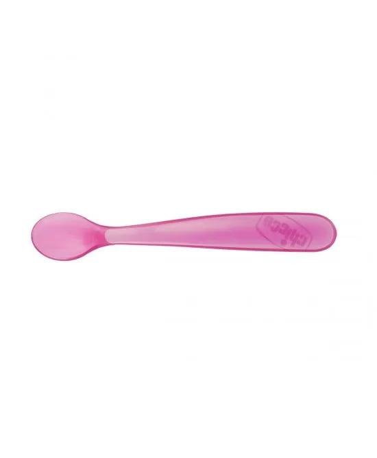 Chicco Cucchiaio Silicone Femminile +6m