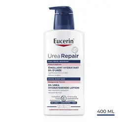 Eucerin UreaRepair Plus Émollient 5% d'Urée Parfumé Peaux Sèches 400ml