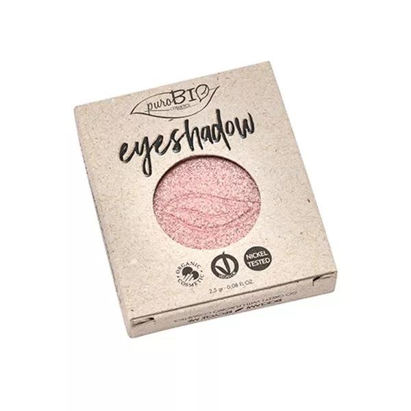 PurobioCosmetics Recarga de Sombra de Ojos 25 Rosa Irisado 2,5g
